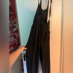Black soft urban outfitters jumpsuit